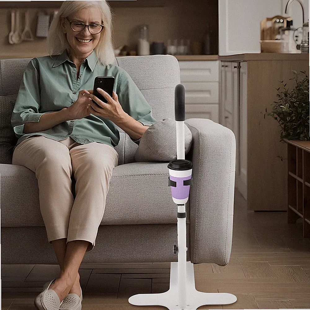 Chair Couch Stand Assist w/Cup Holder Adjustable Height Lift Assist For Elderly