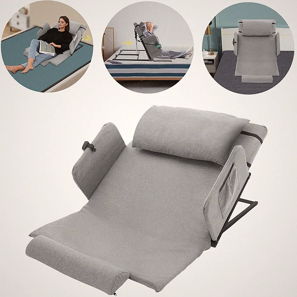 Electric Adjustable Bed with 2-80° Backrest Lift for Comfort & Mobility