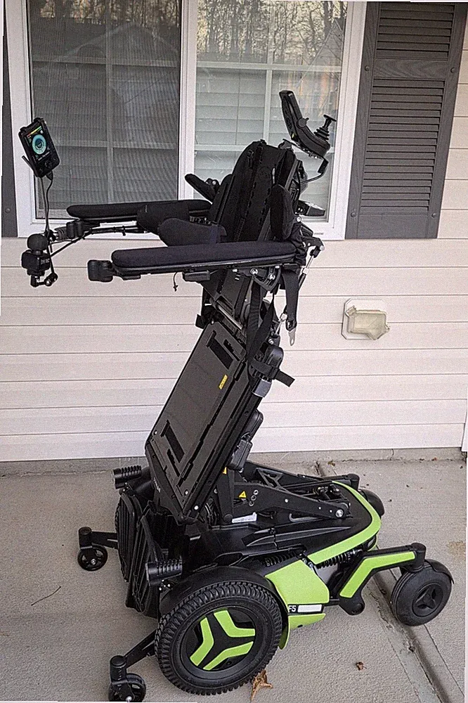 PERMOBIL F5 VS POWER WHEELCHAIR,STANDING, TILT,RECLINE, LIFT, LEGS.
